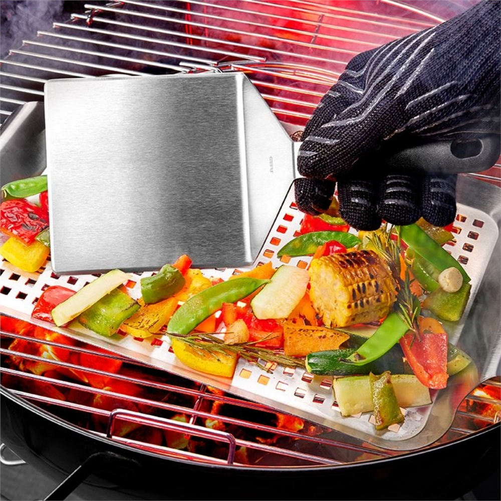 Spatula Barbekü Xxl Paslanmaz Çelik - Gefu