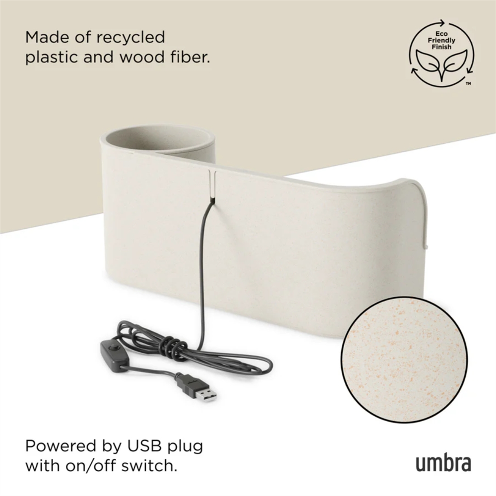 Stream Dere Su Çeşmesi Kum Rengi 32 x 11 x 14 cm - Umbra