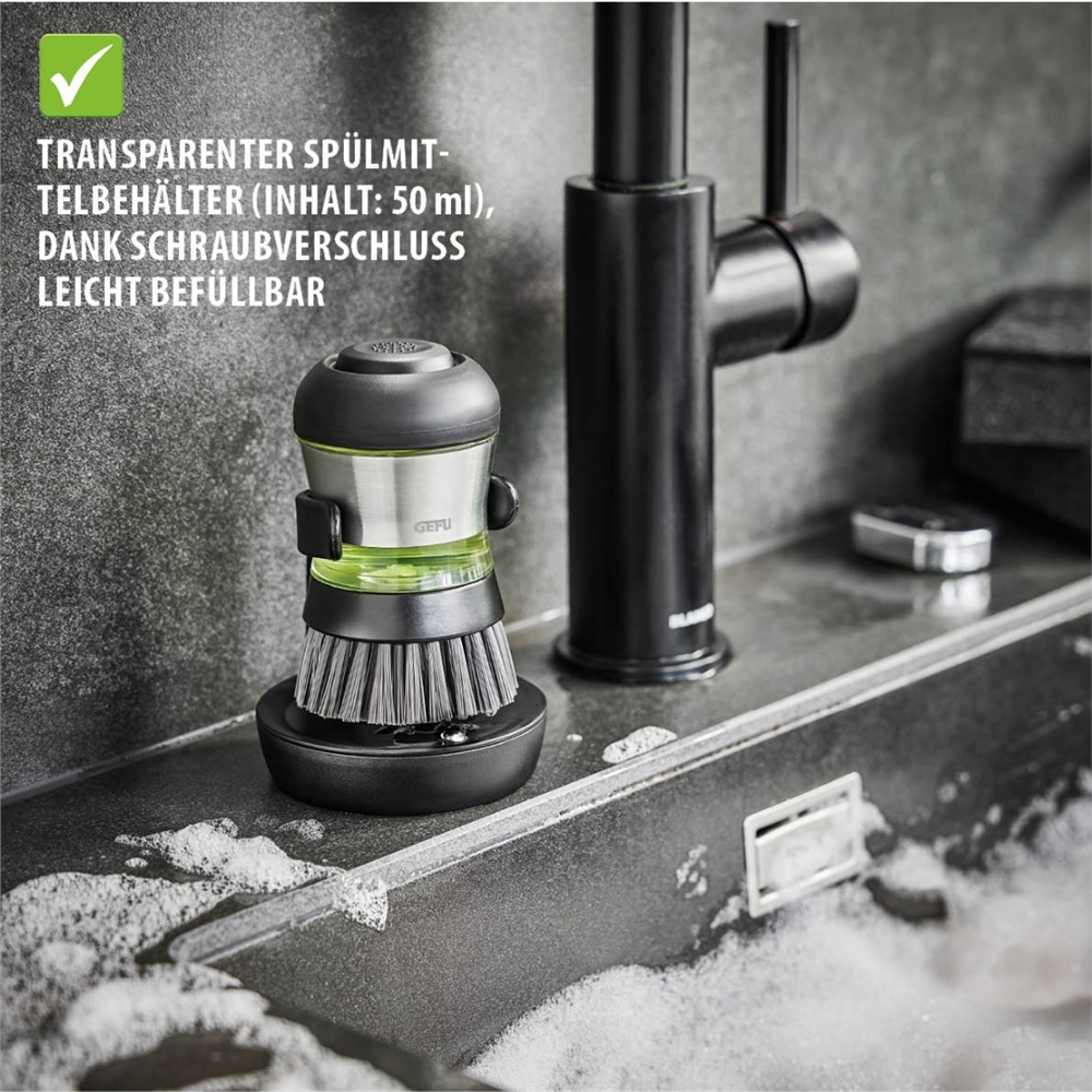 Swıft Bulaşık Deterjanı Fırçası Süzgeçli 12 Cm - Gefu