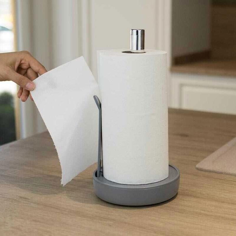 Tezgah Üstü Kağıt Havluluk - Gri - Primanova