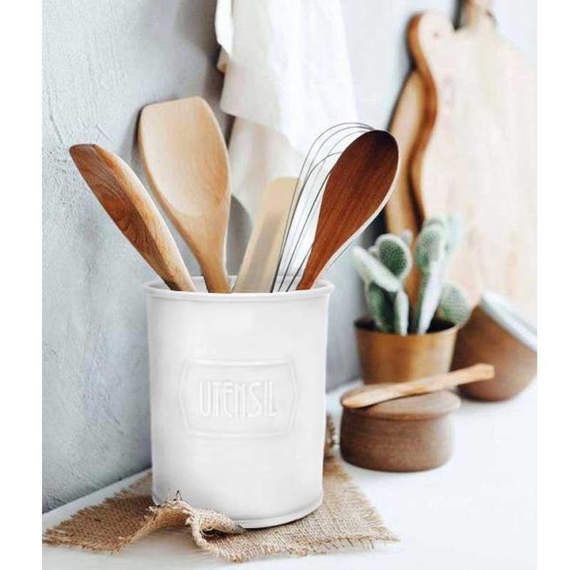 The Mia Kaşıklık 13 x 11 Cm Beyaz - The Mia