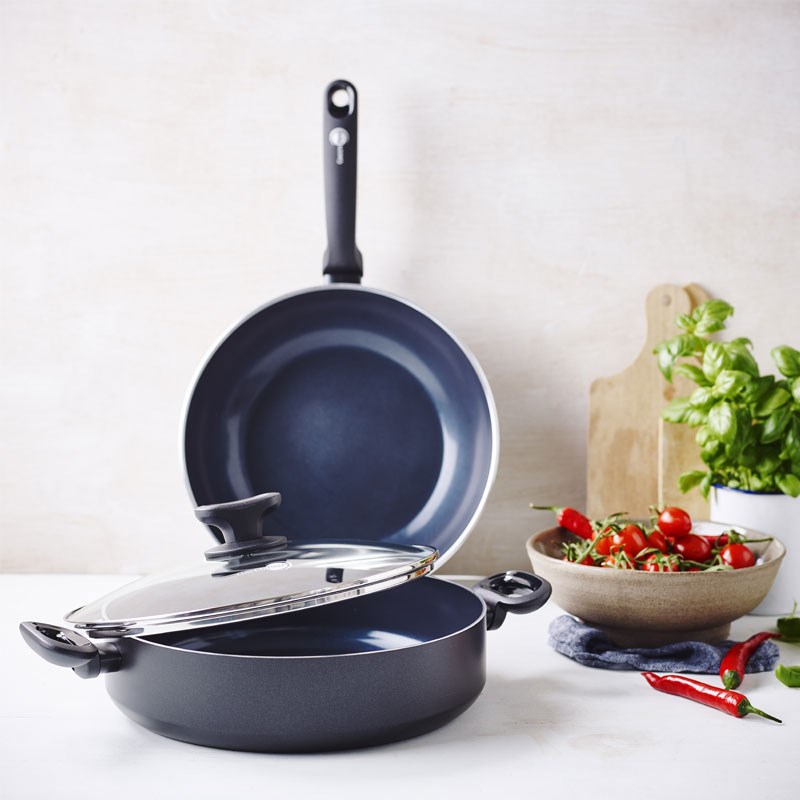 Torino Basık Tencere 28 cm - Greenpan