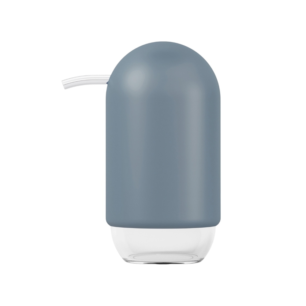 Touch Basmalı Sıvı Sabunluk Gri Mavi 236 ml - Umbra