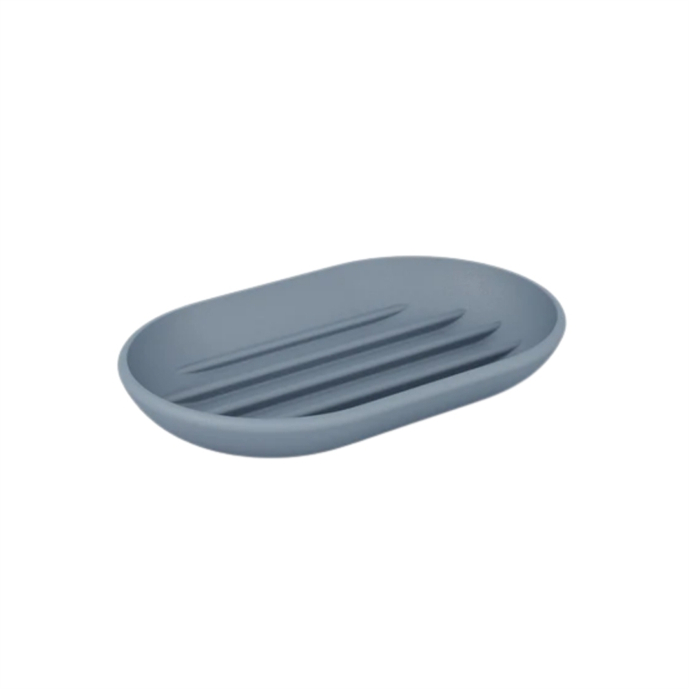 Touch Katı Sabunluk Gri Mavi 12.5x8x2 cm - Umbra
