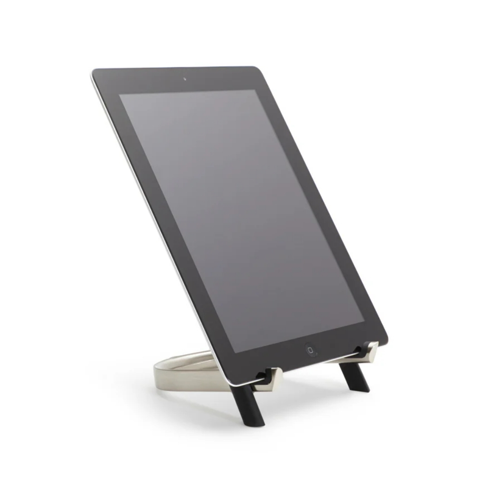 Udock Tablet Tutucu Siyah/Nikel 13 x 16 x 2 cm - Umbra