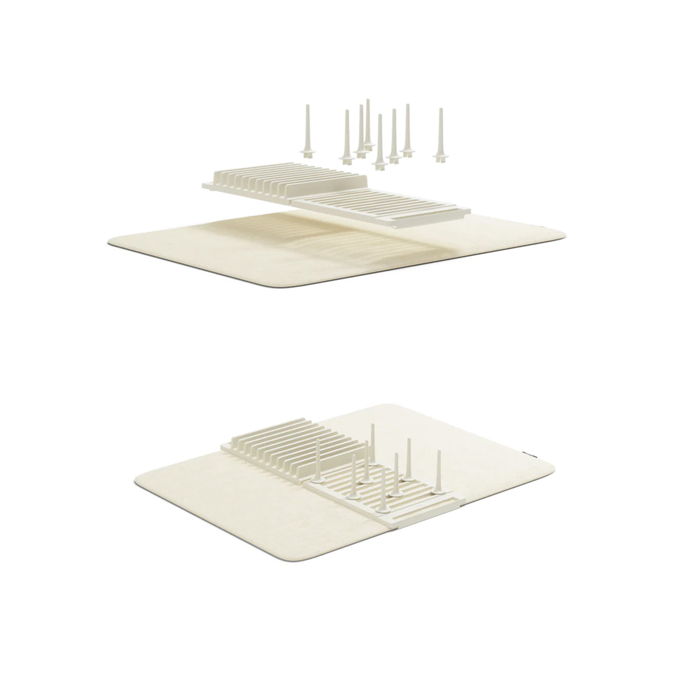 Udry Krem Rengi Bulaşık Kurutmalık 47 x 17 x 9 cm - Umbra