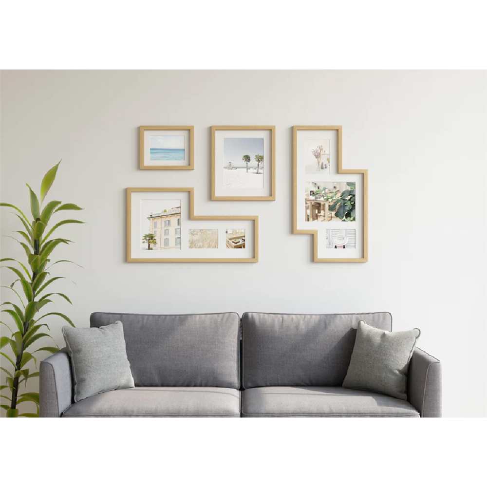 Umbra Mingle Gallery Resim Çerçevesi Seti Doğal Renk - Umbra