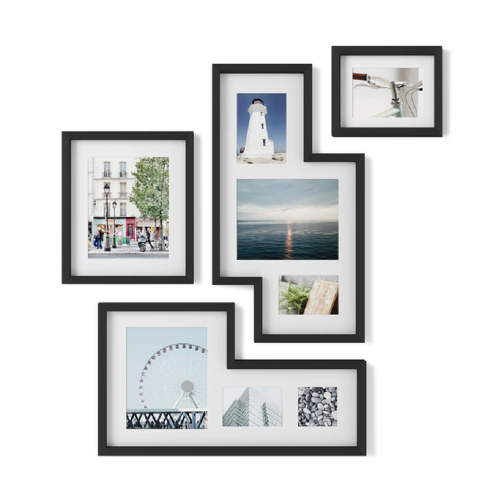 Umbra Mingle Gallery Resim Çerçevesi Seti Siyah Renk - Umbra