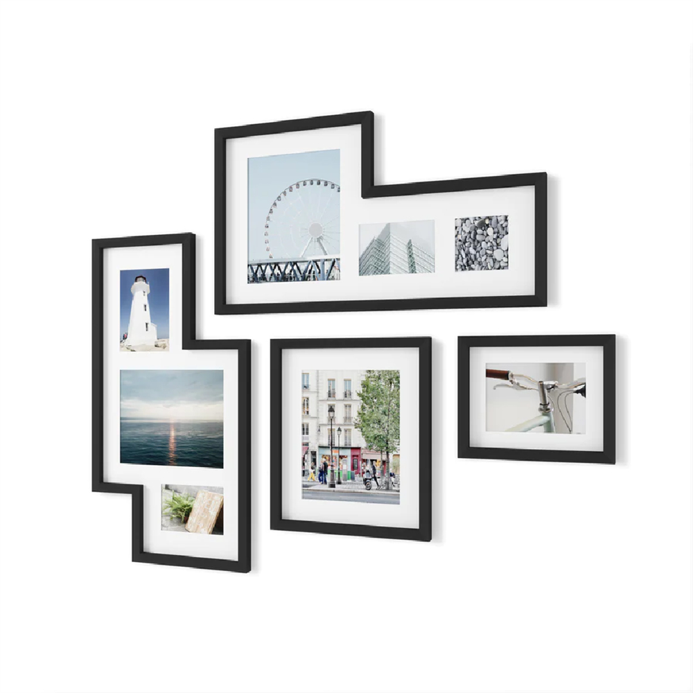 Umbra Mingle Gallery Resim Çerçevesi Seti Siyah Renk - Umbra
