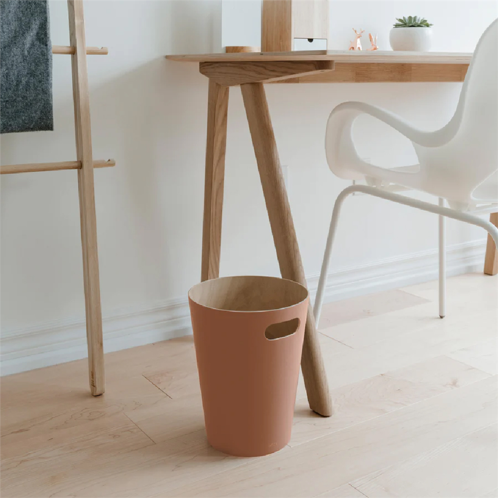 Umbra Woodrow Çöp Kovası 2 Galon (7,5 L) Kapasiteli Sierra - Umbra