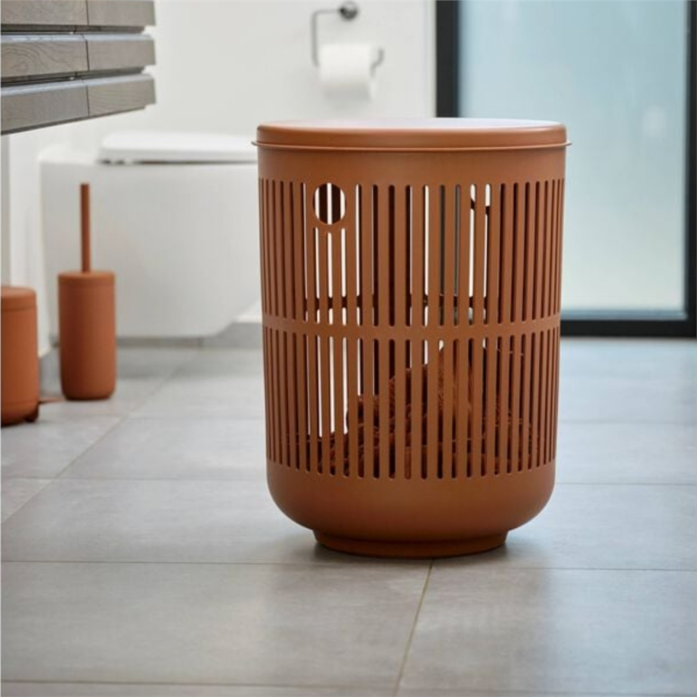 Ume Çamaşır Sepeti 60 L Terracotta Renk - Zone Denmark