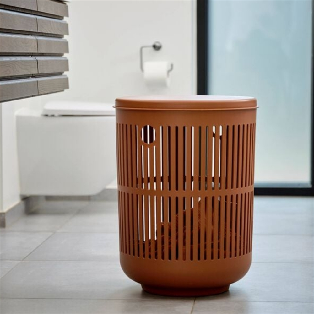 Ume Çamaşır Sepeti 60 L Terracotta Renk - Zone Denmark