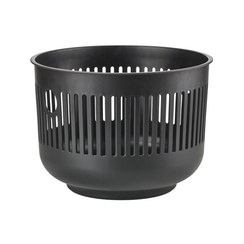 Ume Çamaşır Sepeti Siyah 30 Litre - Çap 40 cm - Zone Denmark
