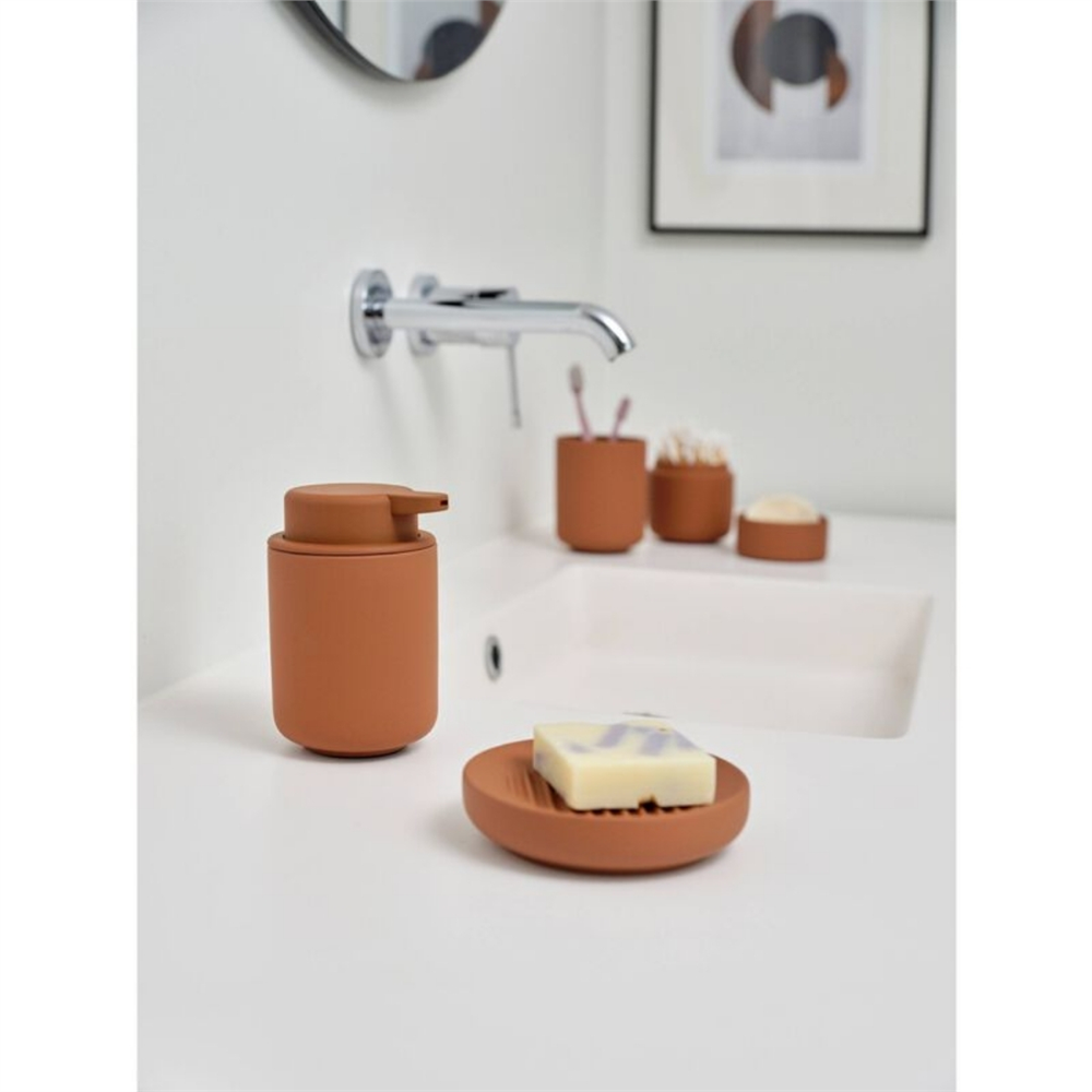 Ume Katı Sabunluk Terracotta Renk Çap:12 cm - Zone Denmark