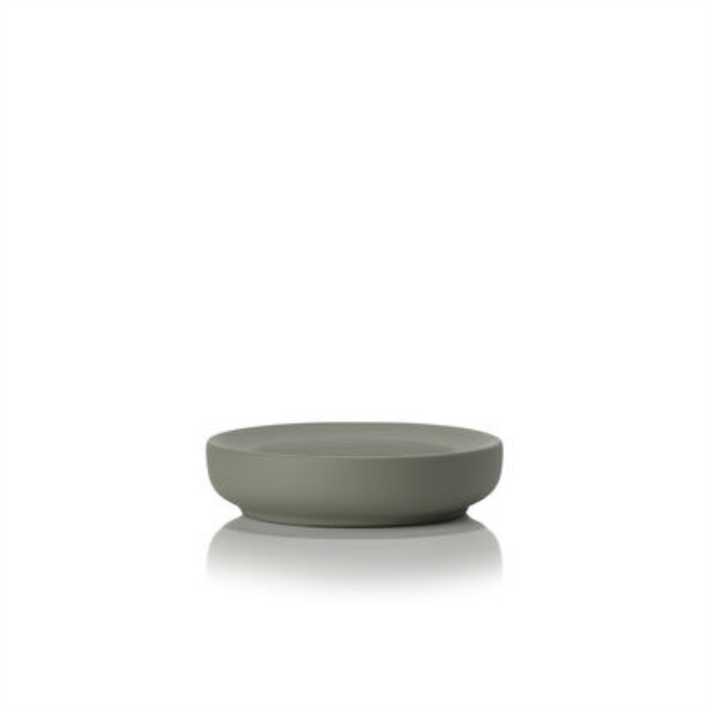 Ume Katı Sabunluk Zeytin Yeşili Çap:12 cm - Zone Denmark