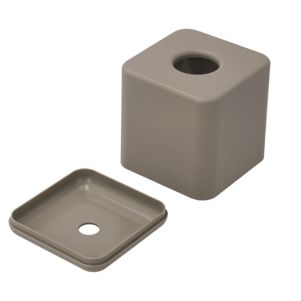 Ume Mendil Kutusu Taupe 13x13x15,1 cm - Zone Denmark