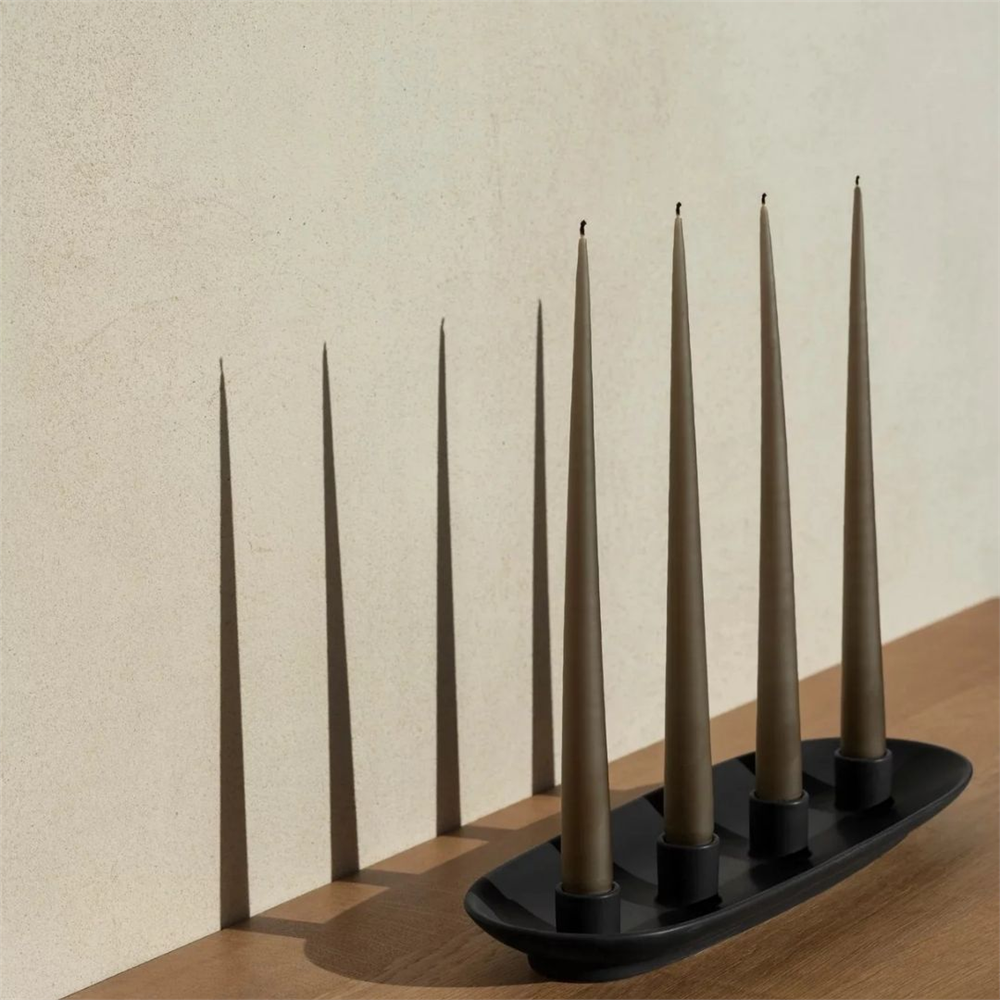 VELA Oval Mumluk Yeşil 40 cm - Blomus