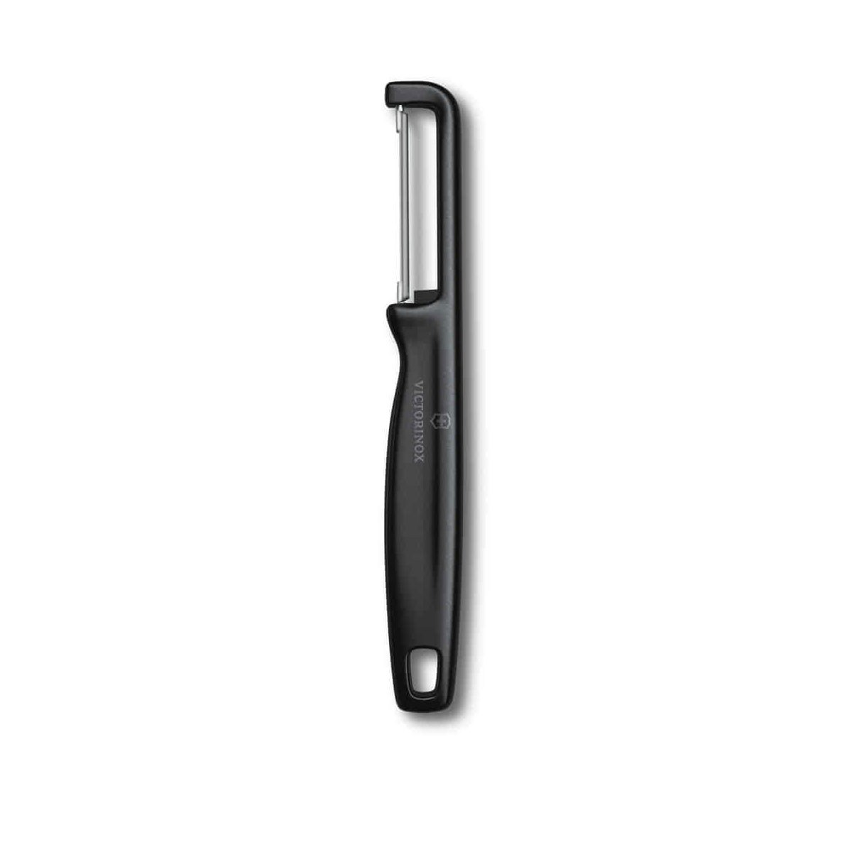 Çamlıca Home Victorinox IOTA dikey tip düz kesim çift taraflı siyah sebze soyacağı