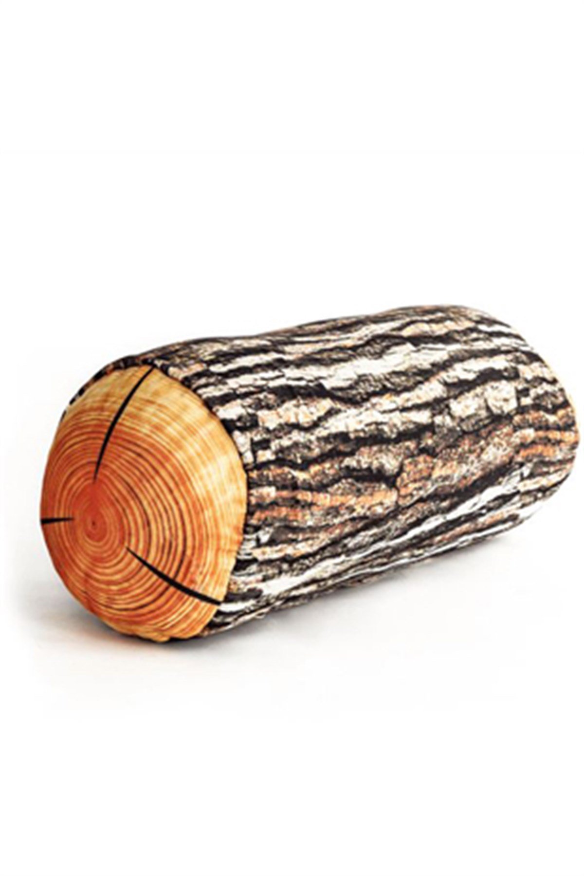 3D Odun Desenli Dekoratif Yastık