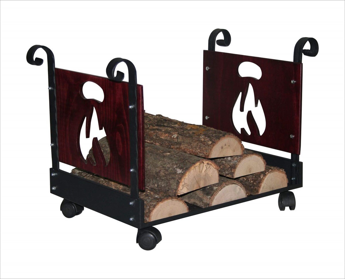 Ahşap Şömine Odunluk