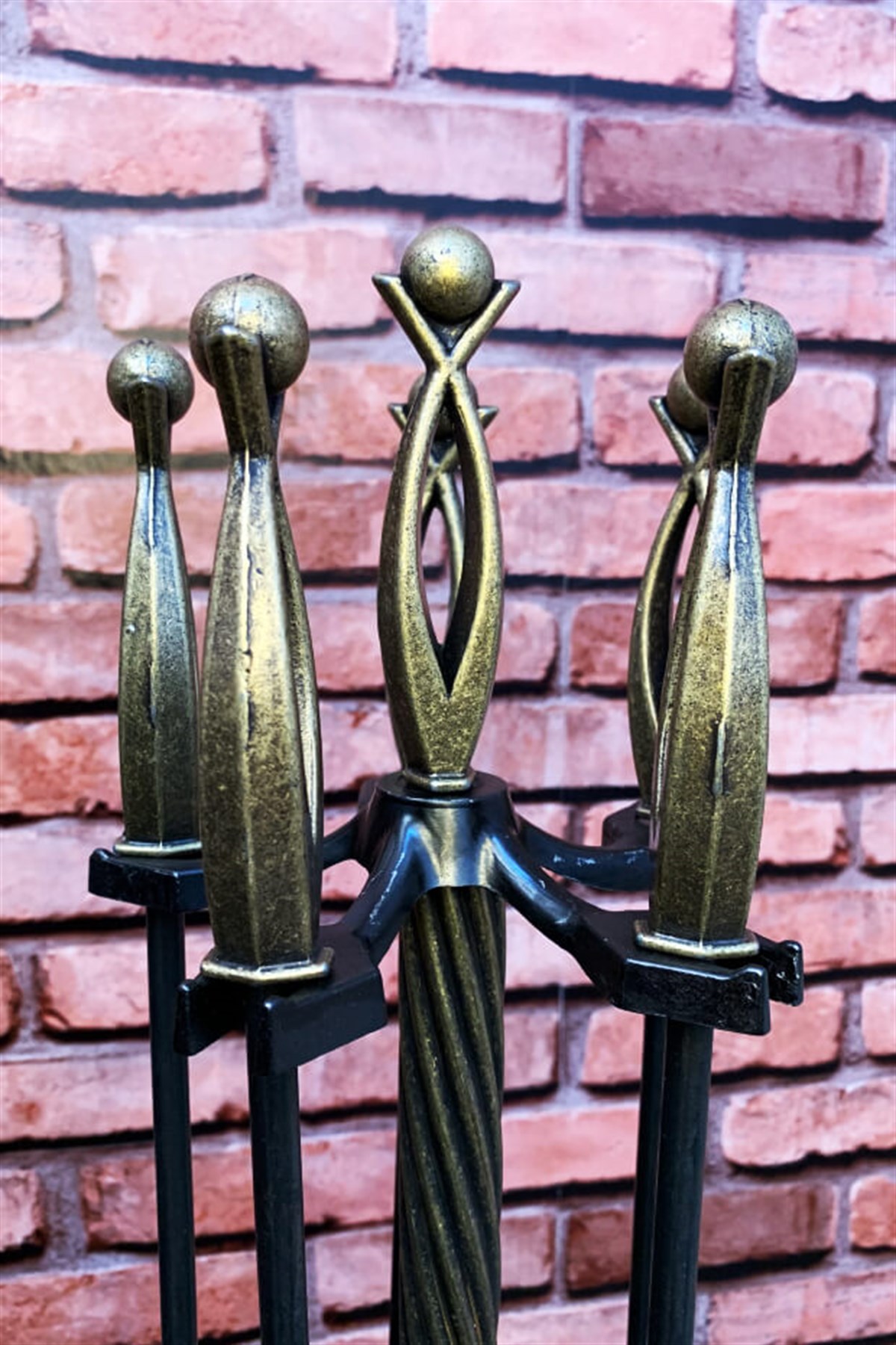 Maşa TakımıKum Saati Şömine Maşa Takımı