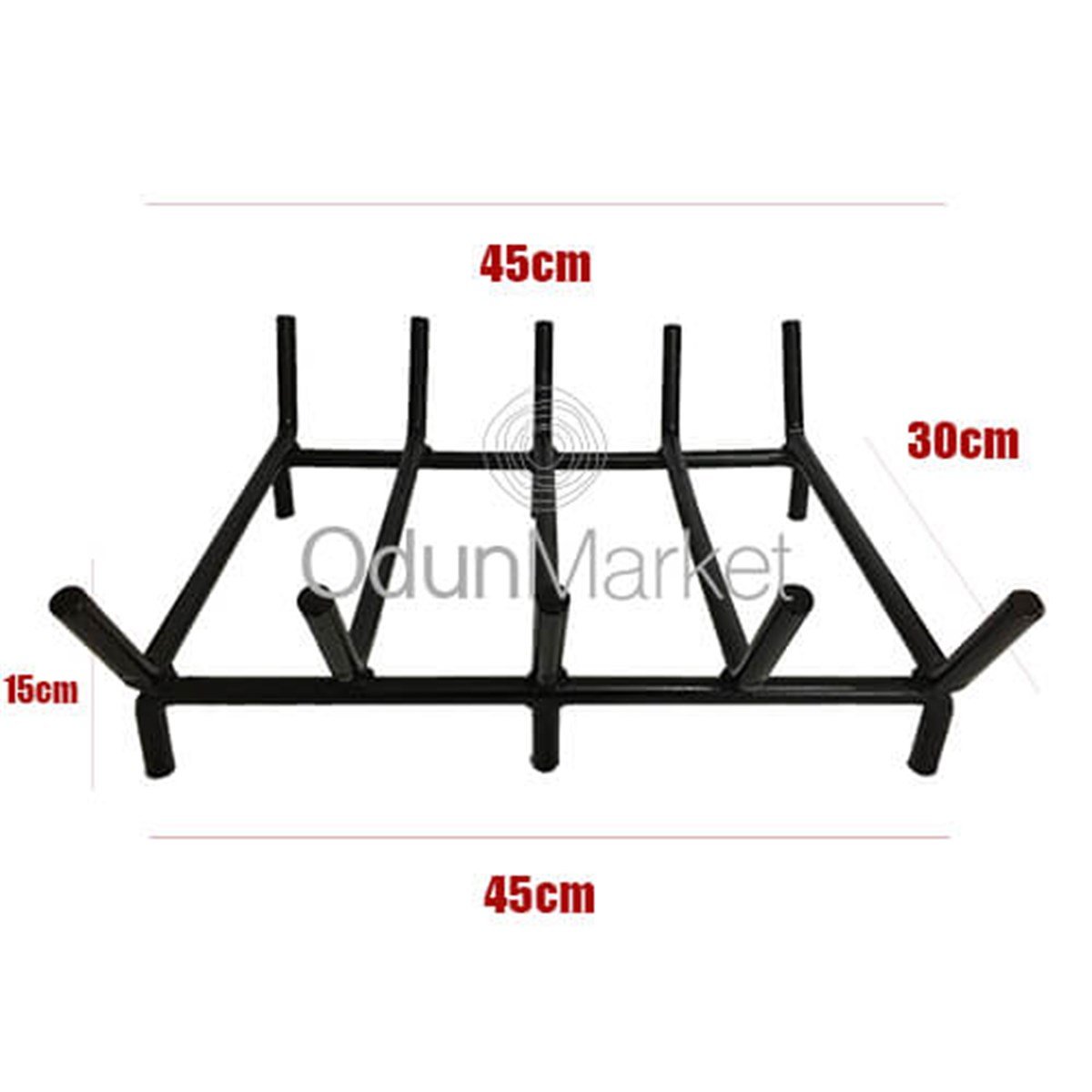Siyah Şömine Izgarası