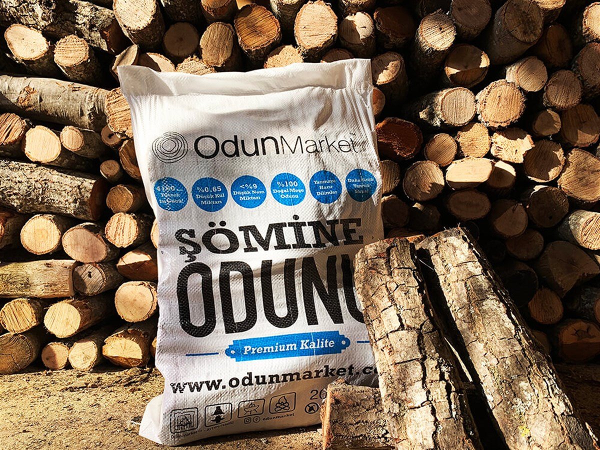 Yuvarlak Şömine Odunu