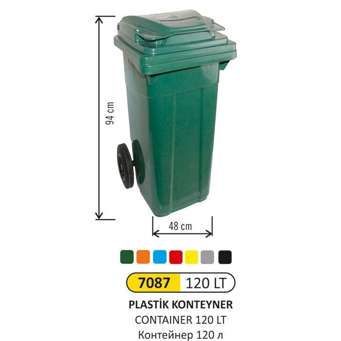 120 LT PLASTİK KONTEYNER