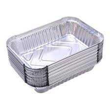 500 GR DİKDÖRTGEN ALÜMİNYUM KAP 