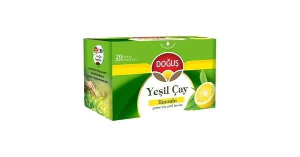 Doğuş Limonlu Yeşil Çay 20'li