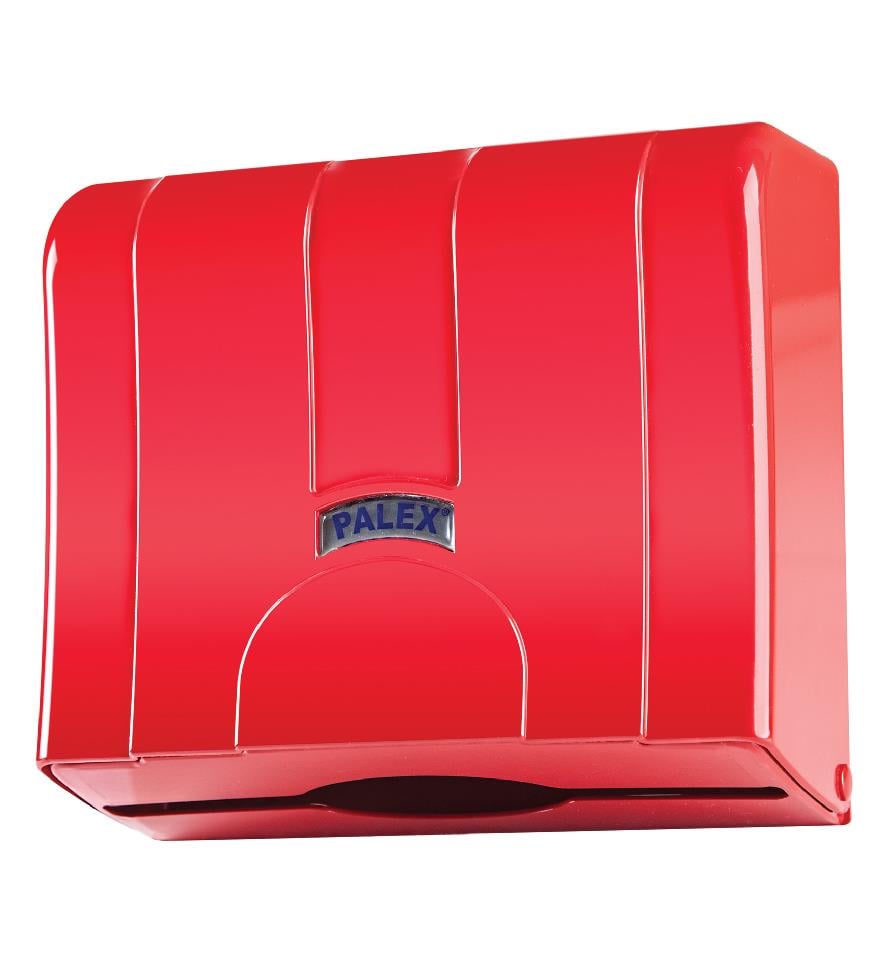 KIRMIZI STANDART Z KATLI KAĞIT HAVLU DİSPENSERİ