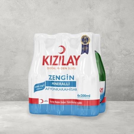 Kızılay Sade Afyonkarahisar Maden Suyu 6 x 200 ml