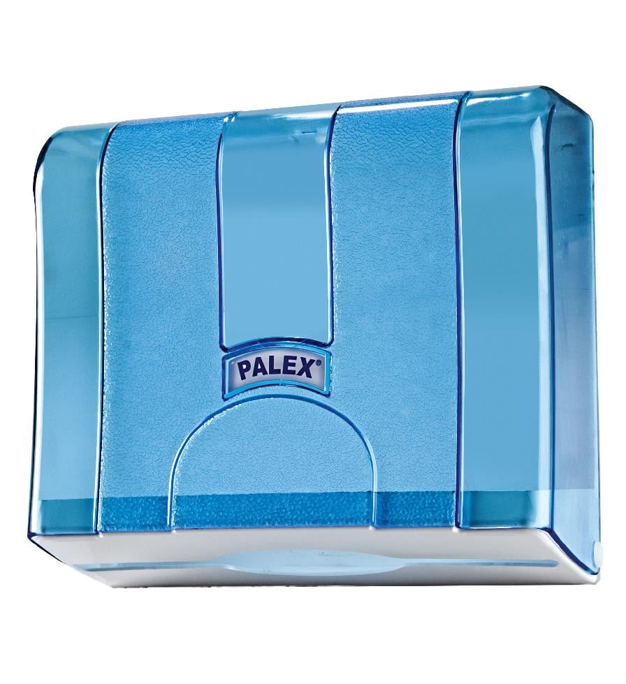 ŞEFFAF MAVİ STANDART Z KATLI KAĞIT HAVLU DİSPENSERİ
