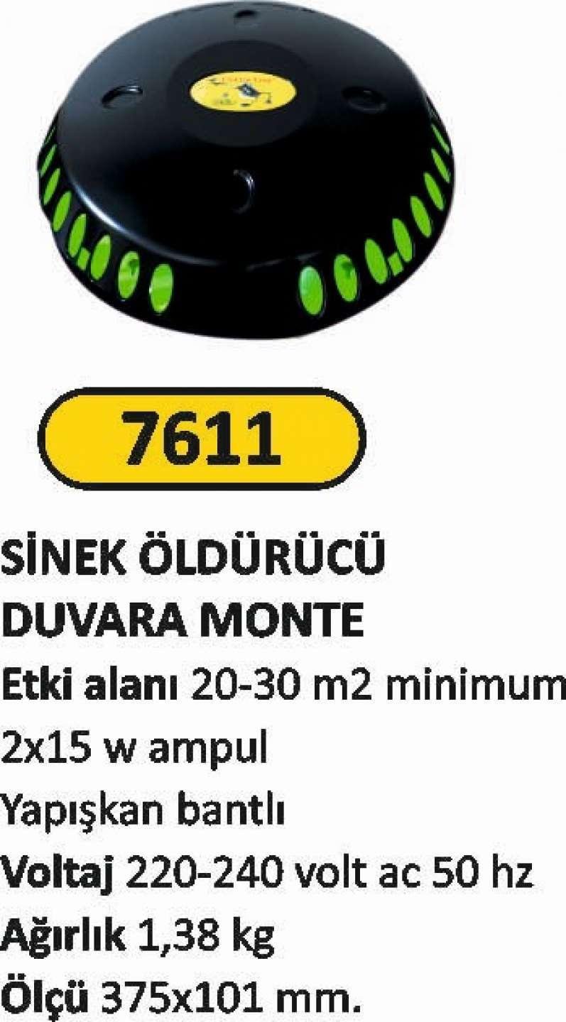 SİNEK ÖLDÜRÜCÜ DUVARA MONTE