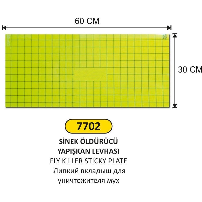 SİNEK ÖLDÜRÜCÜ YAPIŞKAN LEVHASI