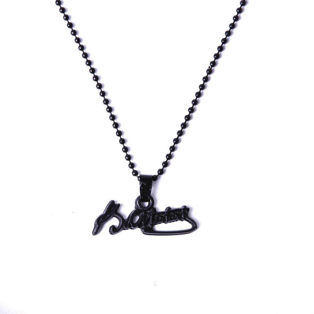 KolyeJKMA19017 JANTİ KOLYE K.ATATÜRK İMZA FİGÜRLÜJanti