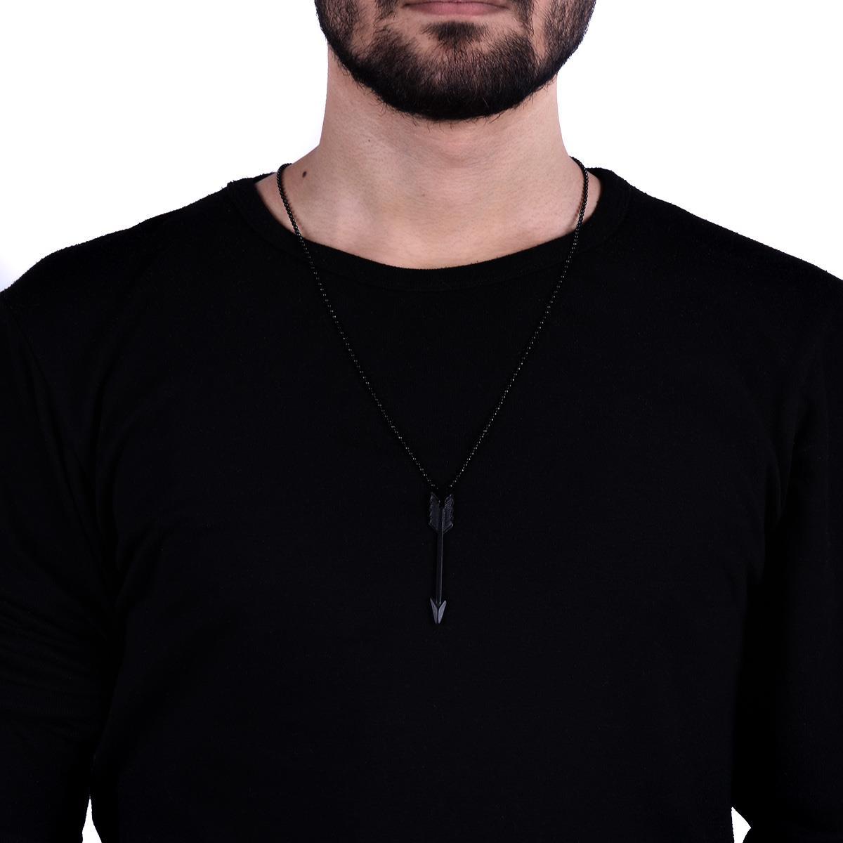 KolyeJKMA19026 JANTİ KOLYE OK FİGÜRLÜJanti