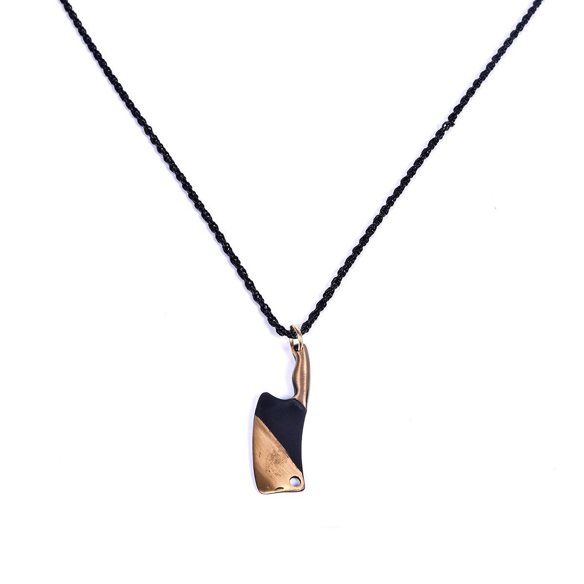 KolyeJKMA19045 JANTİ KOLYE ÇELİK SATIR FİGÜRLÜJanti