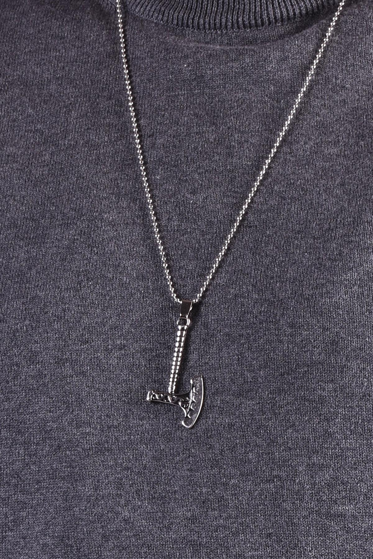 KolyeJKMA20001 JANTİ KOLYE TEK TARAFLI BALTA FİGÜRLÜJanti