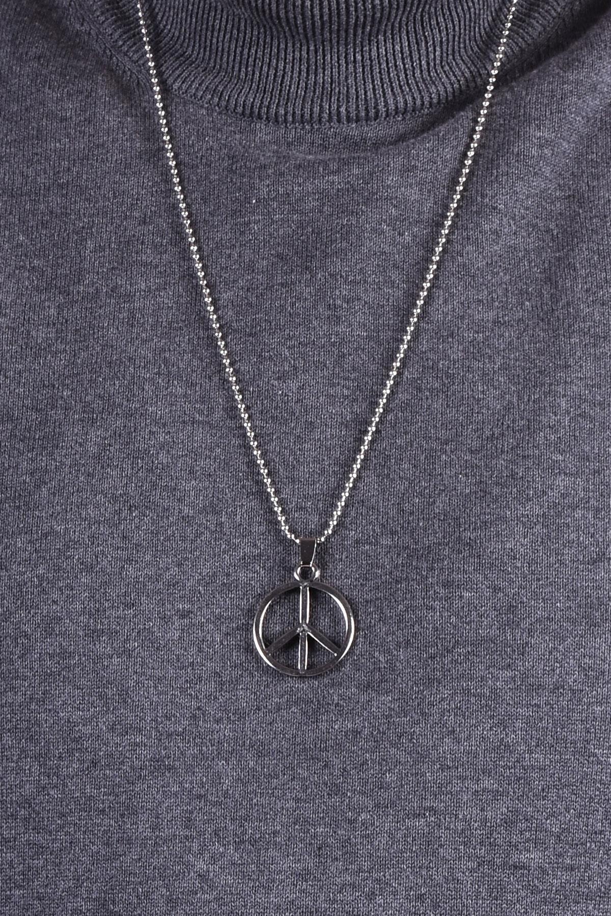 KolyeJKMA20007 JANTİ KOLYE BARIŞ FİGÜRLÜJanti