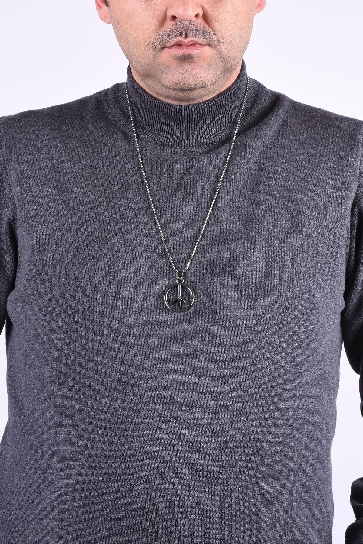 KolyeJKMA20007 JANTİ KOLYE BARIŞ FİGÜRLÜJanti