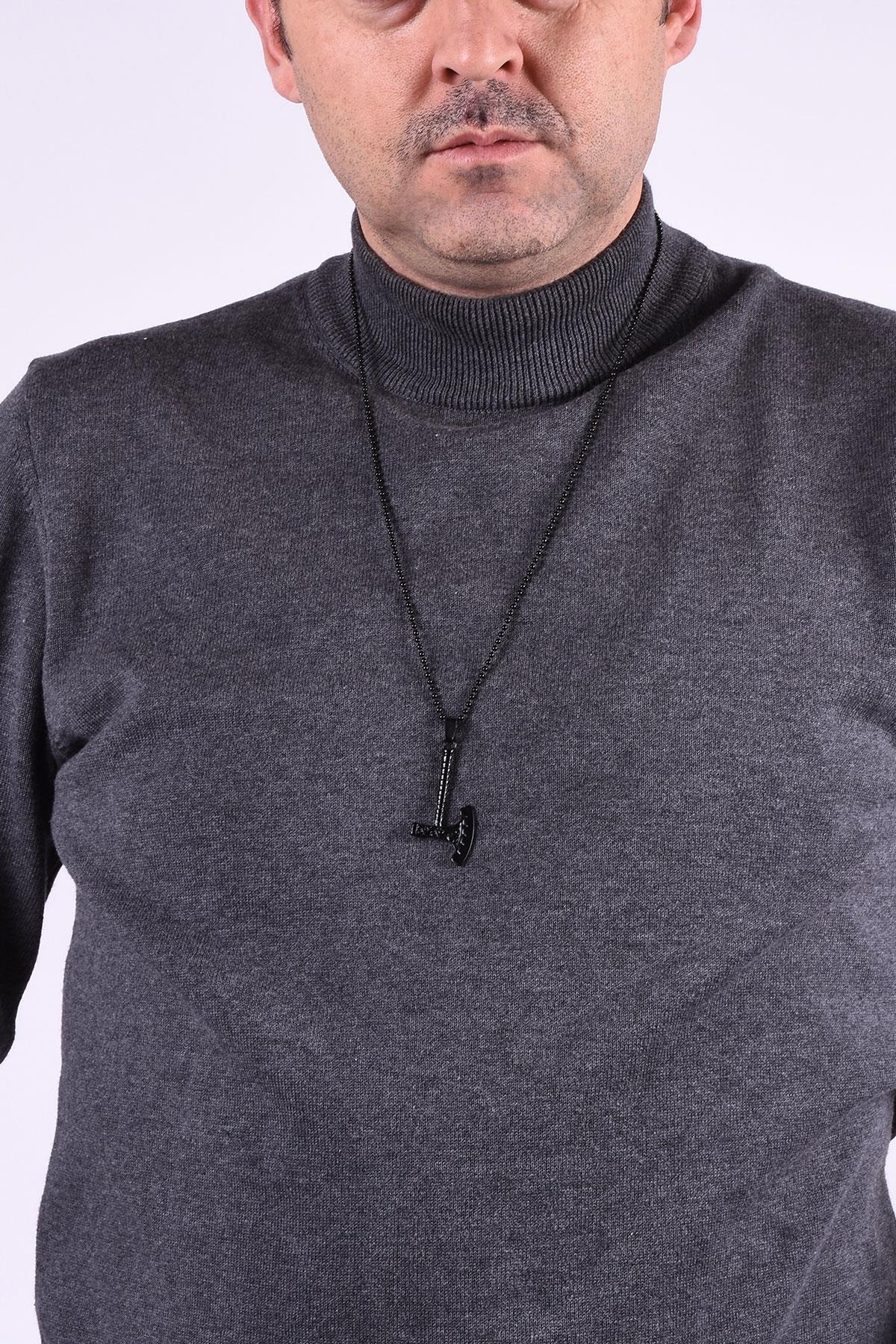 KolyeJKMA20009 JANTİ KOLYE TEK ATARFLI BALTA FİGÜRLÜJanti