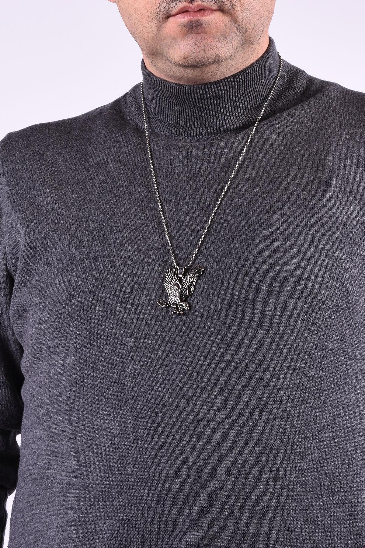 KolyeJKMA20010 JANTİ KOLYE KARTAL FİGÜRLÜJanti