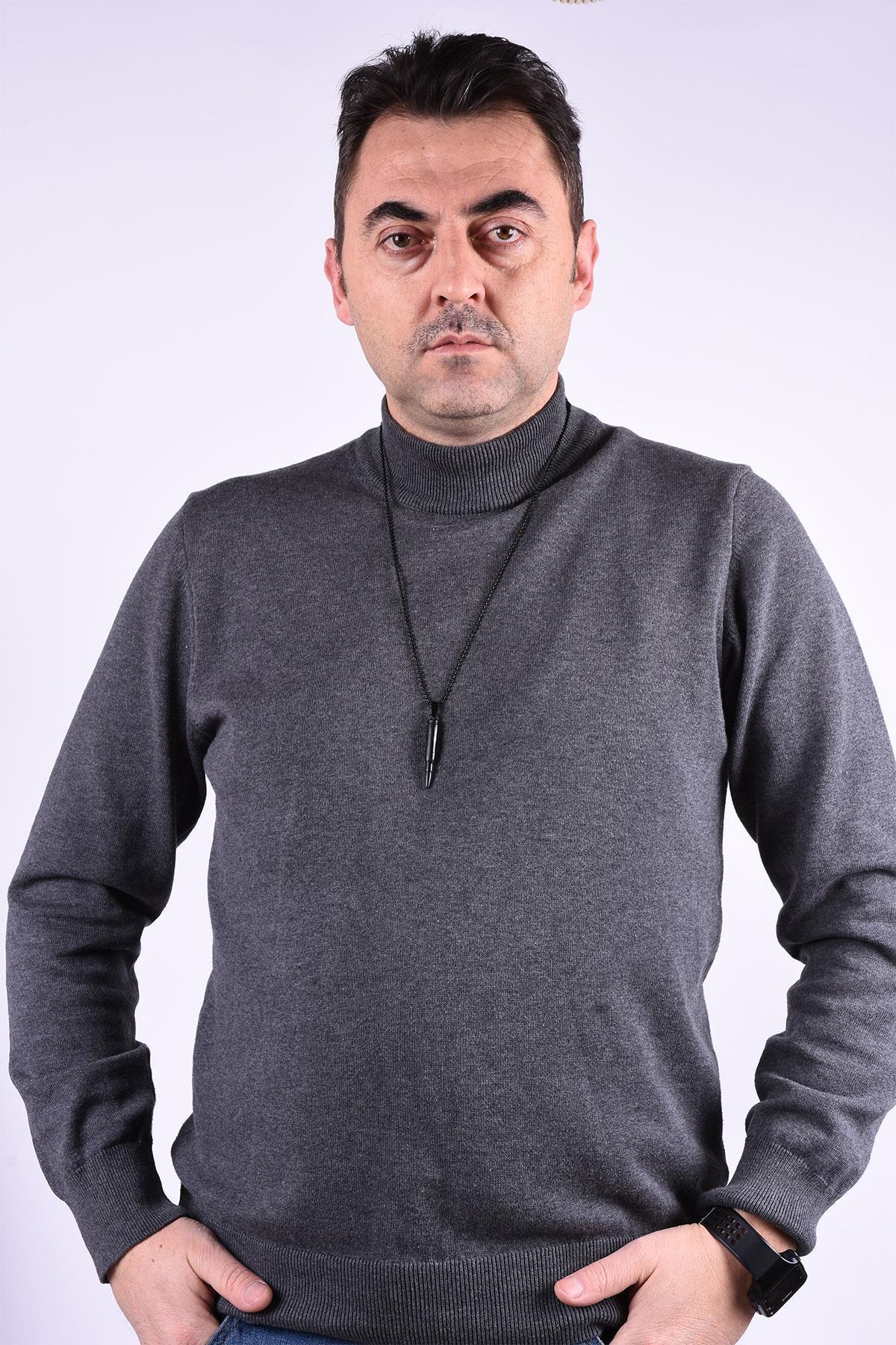 KolyeJKMA20018 JANTİ KOLYE SİYAH KURŞUN FİGÜRLÜJanti