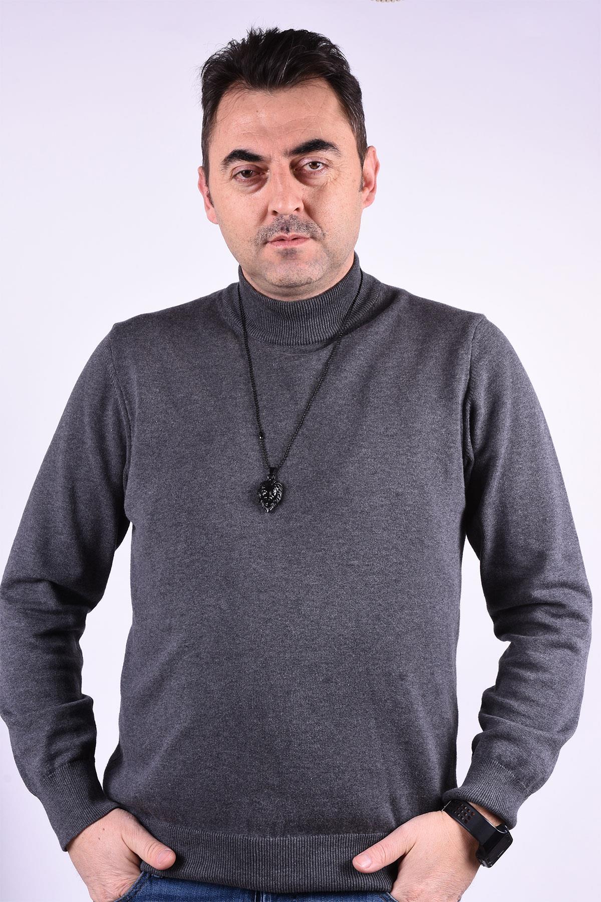 KolyeJKMA20020 JANTİ SİYAH ASLAN FİGÜRLÜJanti