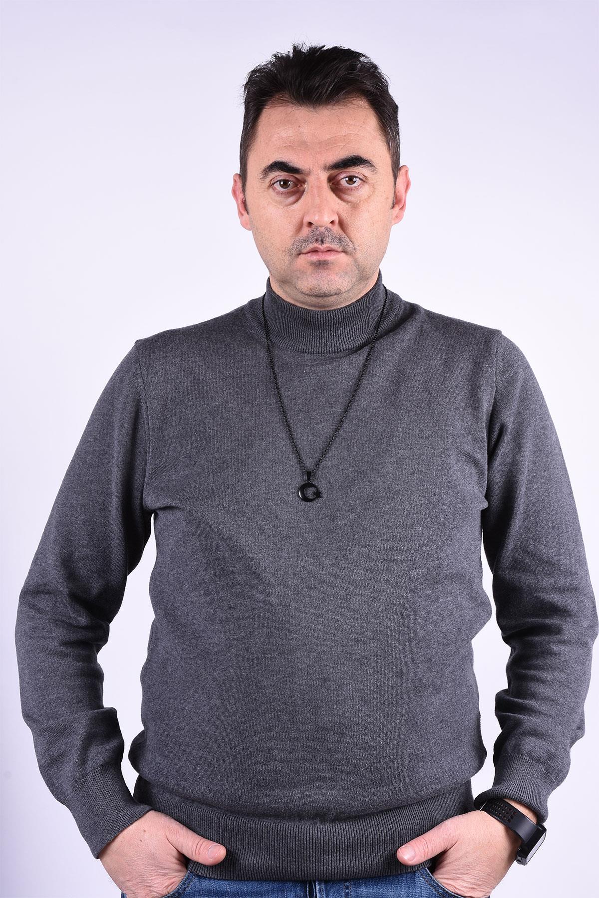 KolyeJKMA20021 JANTİ SİYAH AY YILDIZ FİGÜRLÜJanti