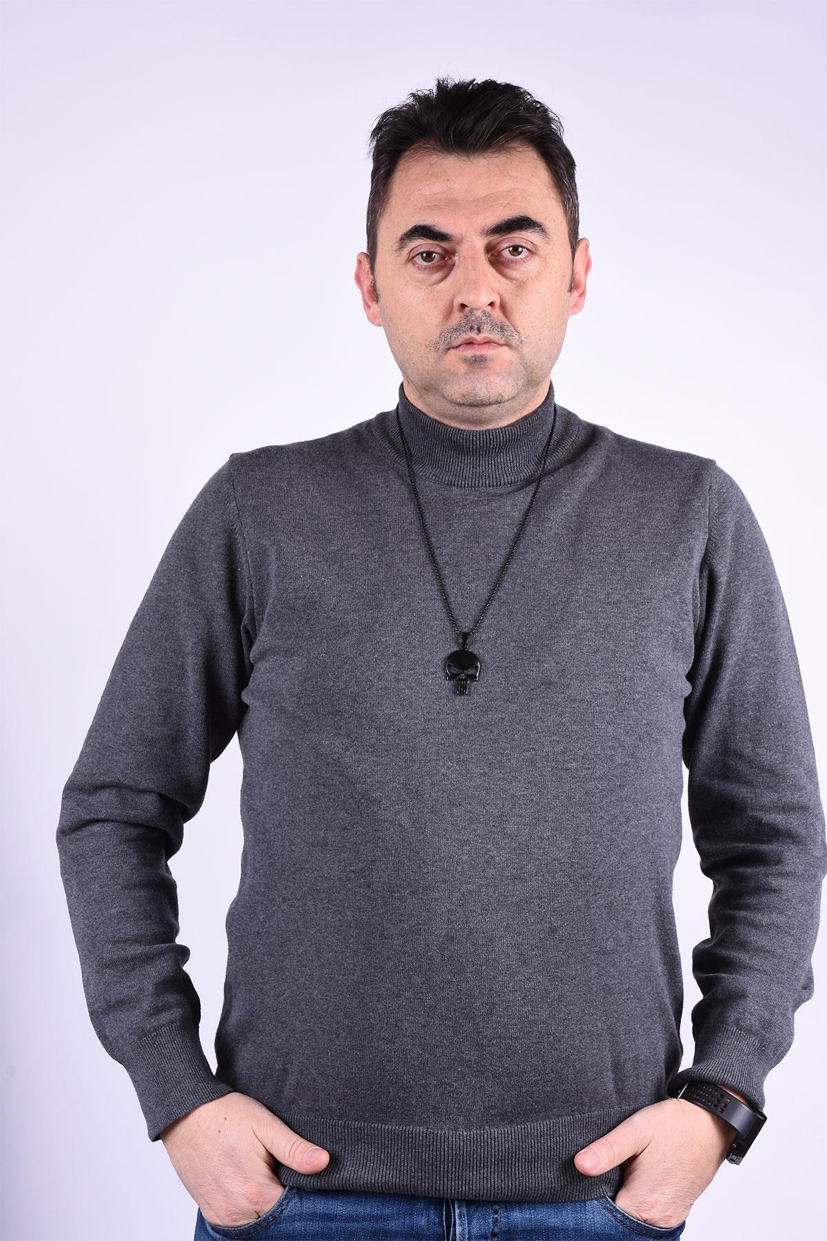 KolyeJKMA20024 JANTİ SİYAH KURU KAFA FİGÜRLÜJanti