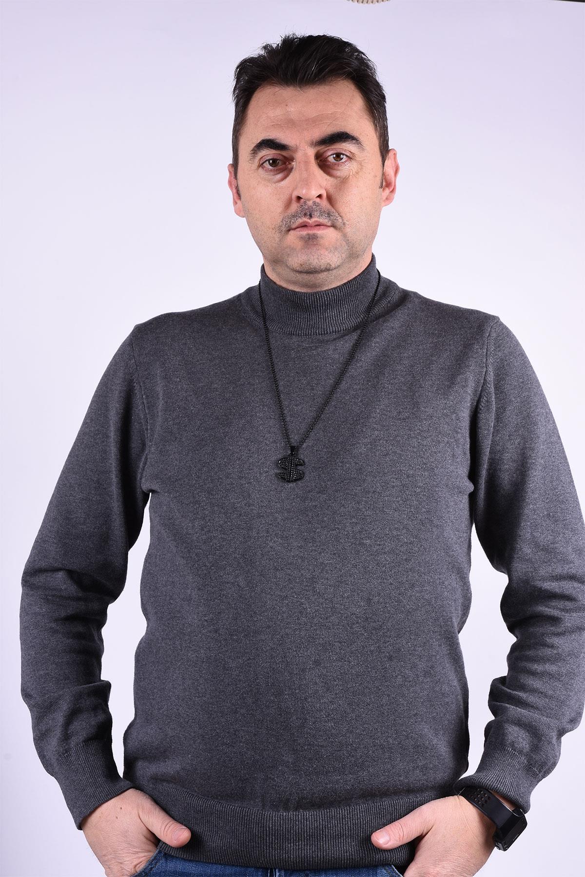 KolyeJKMA20030 JANTİ SİYAH RENK DOLAR FİGÜRLÜJanti