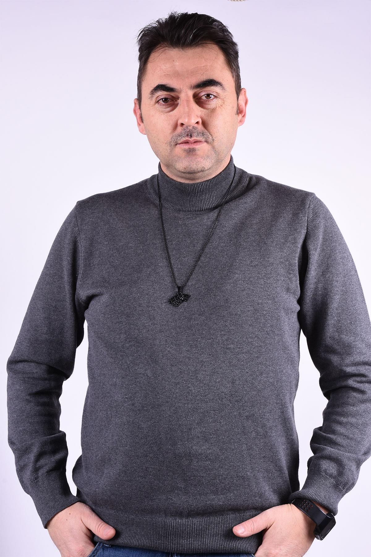 KolyeJKMA20046 JANTİ SİYAH RENK KURT FİGÜRLÜJanti