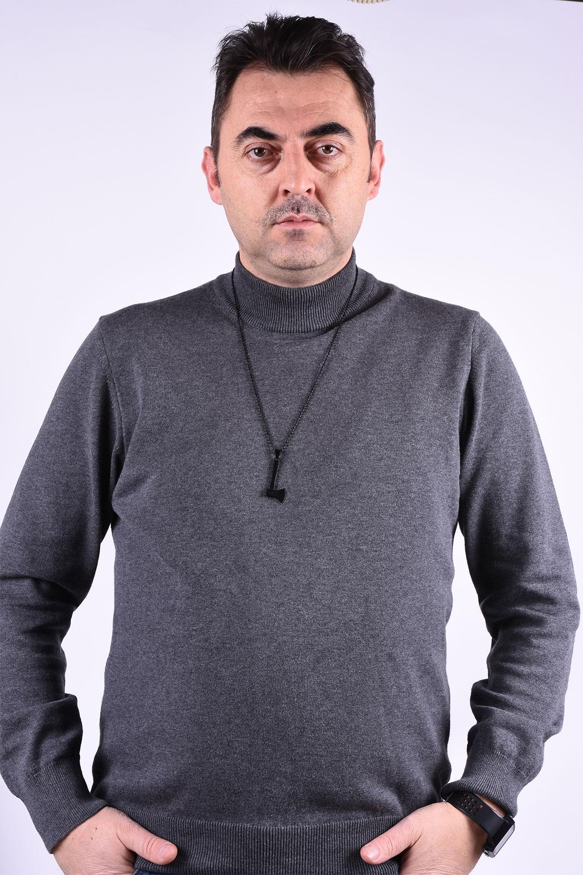 KolyeJKMA20050 JANTİ SİYAH RENK BALTA FİGÜRLÜJanti